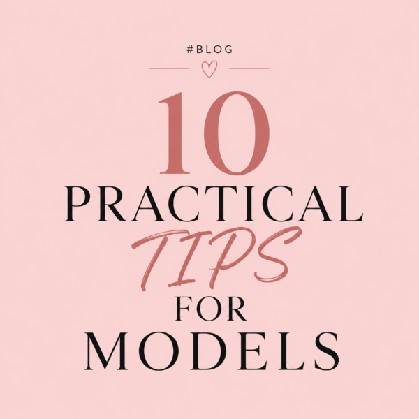 10 PRACTICAL TIPS FOR MODELS #BLOG